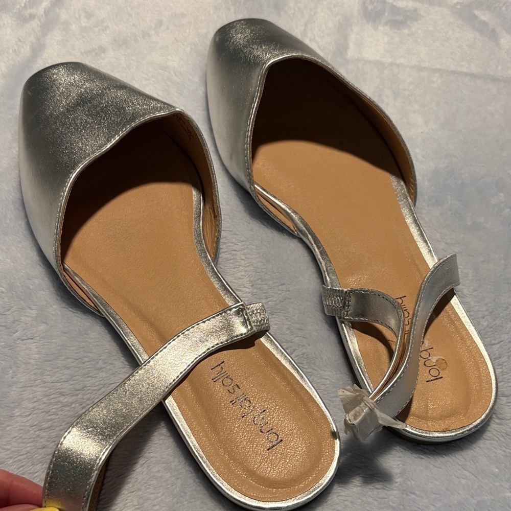 Long Tall Sally Silver Women's Flats